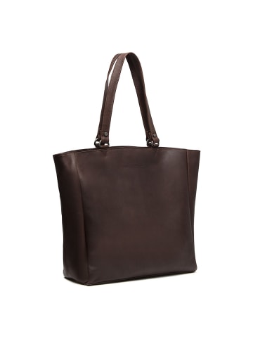 The Chesterfield Brand Wax Pull Up Schultertasche Leder 36 cm Laptopfach in braun