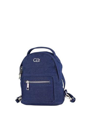 collezione alessandro Jeans Rucksack " Blue " in jeans