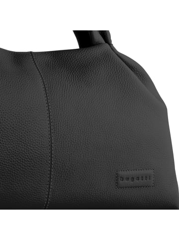 Bugatti Elsa Schultertasche Leder 38 cm schwarz