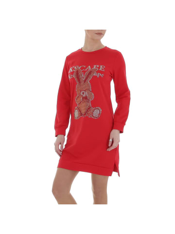 Ital-Design Kleid in Rot