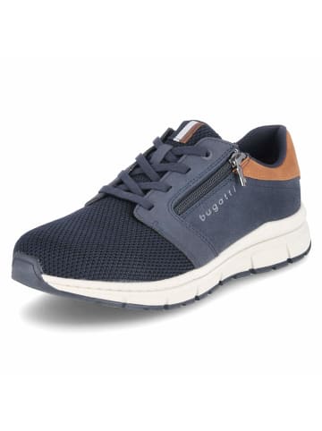 Bugatti Schnürhalbschuh in blau