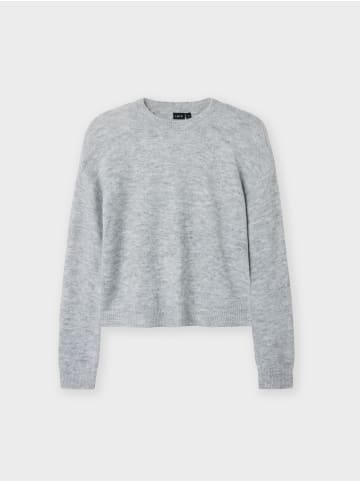 name it Strickpullover in Light Grey Melange