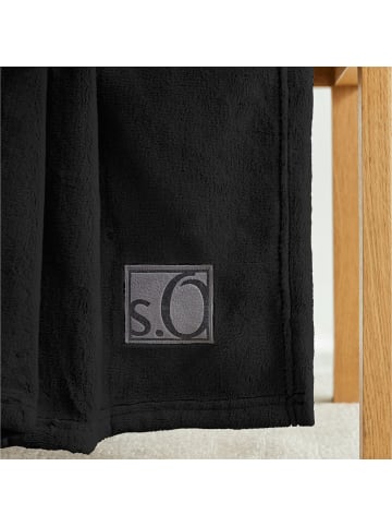 s.Oliver Wohndecke in schwarz