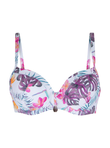 Linga Dore Bikini top Form in Tropic floral