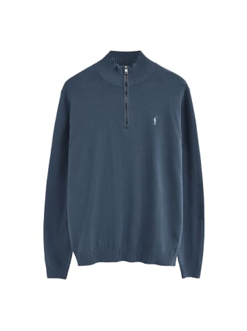 Polo Club Pullover RIGBY GO ZIPPER COTTON VO in Denim