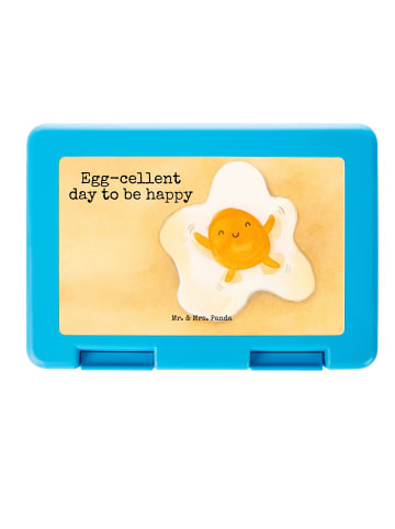 Mr. & Mrs. Panda Lunchbox Spiegelei Ei Design mit Spruch in Weiß