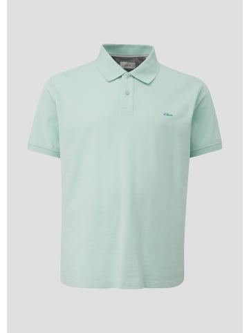 s.Oliver Polo-Shirt kurzarm in Grün