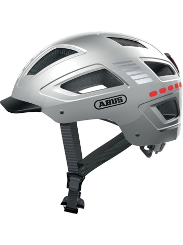 ABUS Fahrradhelm Hyban 2.0 LED in signal silver