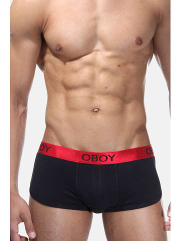 Oboy Sprinterpants U90 in schwarz/rot