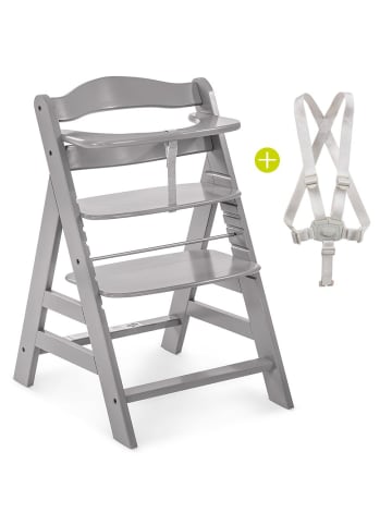 Hauck Hochstuhl Alpha Plus - Grey in grau