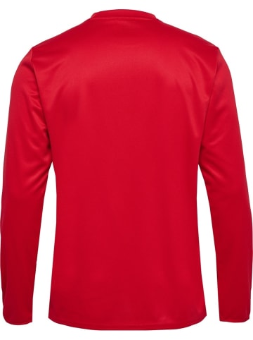 Hummel Hoodie "Hmlessential Sweatshirt" in Rot