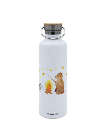 Mr. & Mrs. Panda feldflasche Bär & Marienkäfer Lagerfeuer ohne S... in Weiß