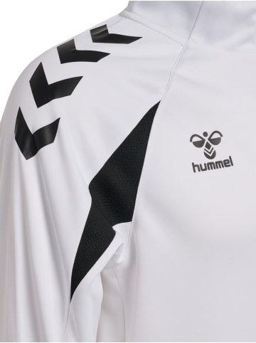 Hummel Pullover "Core 2.0 Half Zip" in Weiß