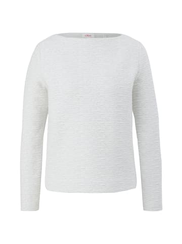 s.Oliver Sweatshirt in 0210_ecru