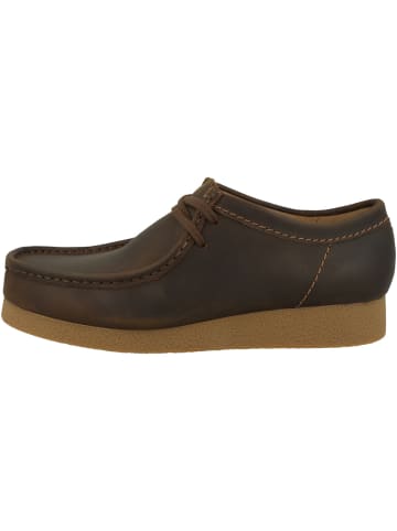 Clarks Halbschuhe Wallabee EVO in dunkelbraun