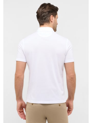Eterna Poloshirt REGULAR FIT in weiß
