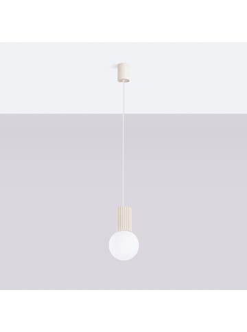 Nice Lamps Pendelleuchte ORBITAL 1 beige H 120 cm