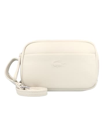 Lacoste City Court Umhängetasche Leder 21,5 cm in bone white