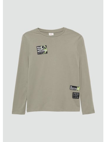 s.Oliver T-Shirt in 7805_tannengrün