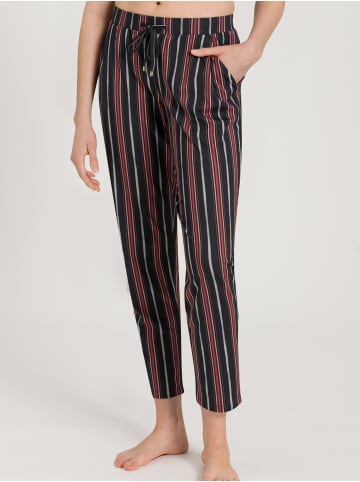 Hanro Pyjamahose Sleep & Lounge in marsala stripe