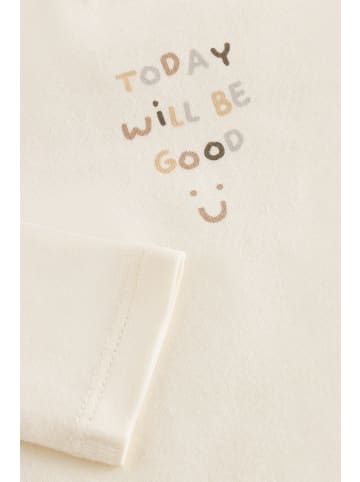 Noppies Langarmshirt Sealy in Egret