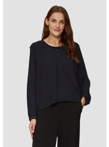 s.Oliver Bluse langarm in Blau