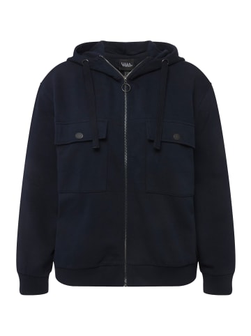 Ulla Popken Sweatjacke in marine