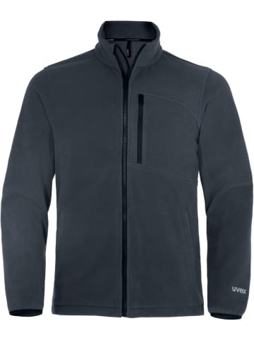 Uvex Fleecejacke/Fleecepullover "Fleecejacke Suxxeed Craft" in Grau