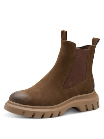 Marco Tozzi Chelsea Boots in Braun