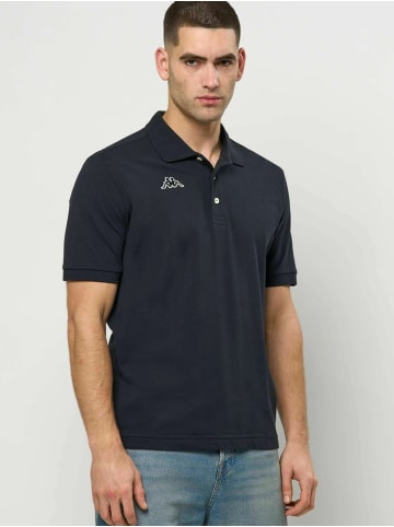 Kappa Poloshirt Logo Maltaxita in 2Black/Green Blackish