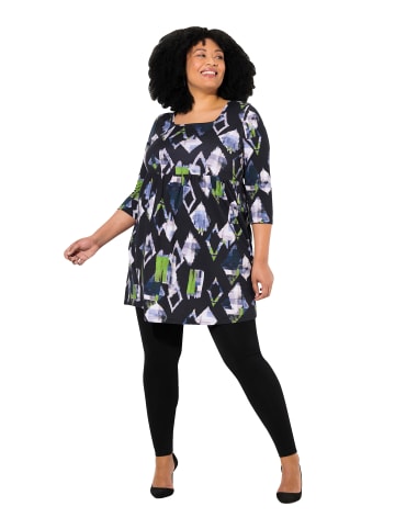 Ulla Popken Longshirt in schwarz