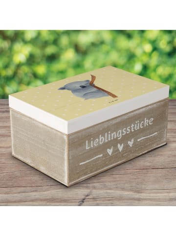 Mr. & Mrs. Panda Geschenkbox Koalabär ohne Spruch in Gelb Pastell
