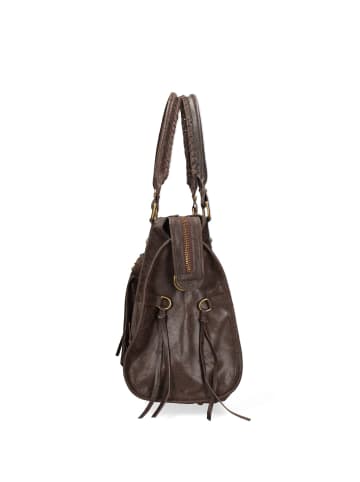 Gave Lux Schultertasche in TESTA DI MORO