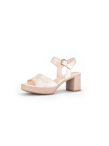 Gabor Fashion Plateau Sandale in beige