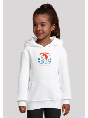 F4NT4STIC Hoodie Japanischer Shiba Inu Hund in weiß