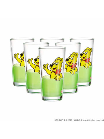 Ritzenhoff & Breker 6er Set Trinkgläser Haribo Thumbs Up 380 ml in grün