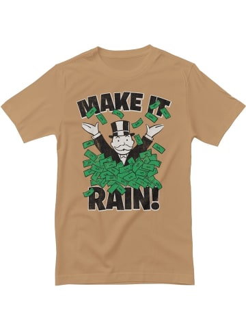 Monopoly T-Shirt "Monopoly Make It Rain T-Shirt" in Gold