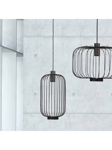 Licht-Trend Cages L Gitter-Pendelleuchte 48cm in Schwarz