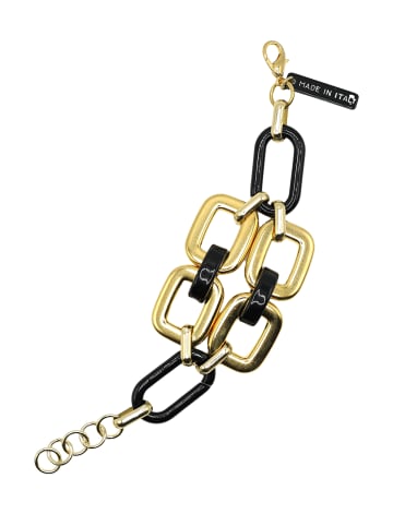 collezione alessandro Armband " Penny " in schwarz-gold