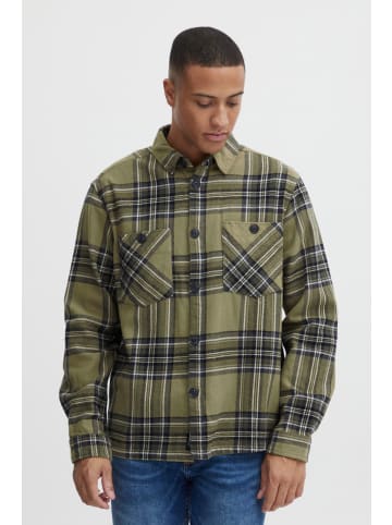 BLEND Hemdjacke Overshirt 20714884  Modische Hemdjacke in Grün