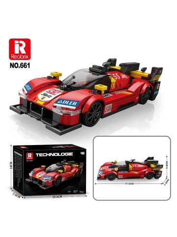 Reobrix 661 Hypercar Klemmbaustein Rennwagen 307 Teile