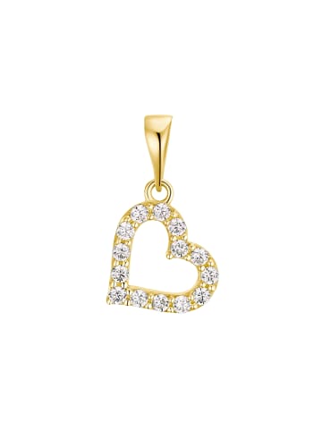 Amor Motivanhänger Gold 750/18 ct, teilrhodiniert in Bicolor