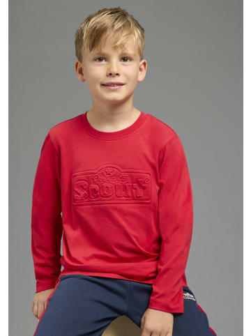 Scout Langarmshirt in rot