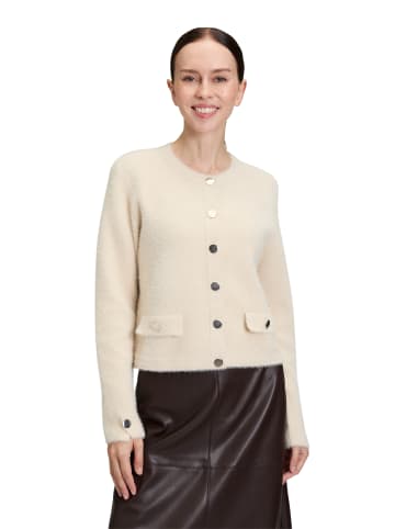 Betty Barclay Casual-Strickjacke mit Knopfleiste in beige