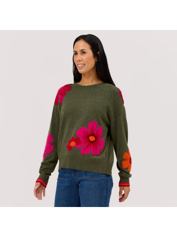 Krimson Klover Strickpullover Poppy Sweater in hunter