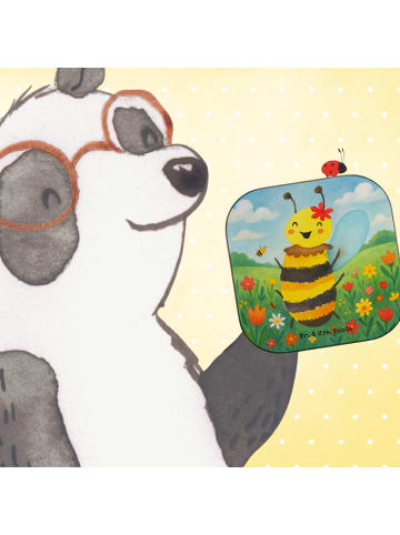 Mr. & Mrs. Panda Untersetzer für Gläser Biene Happy Design ohne ... in Weiß