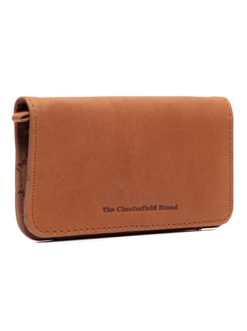 The Chesterfield Brand Maplewood Brillenetui Leder 3 cm cognac