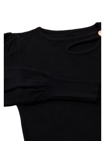 NAEMI Strickpullover in Schwarz