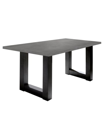 58 aufm Kessel ESSTISCH ausziehbar Eila 7 140 x 90 x 75 Esszimmertisch Schwarzstahl/Graphit