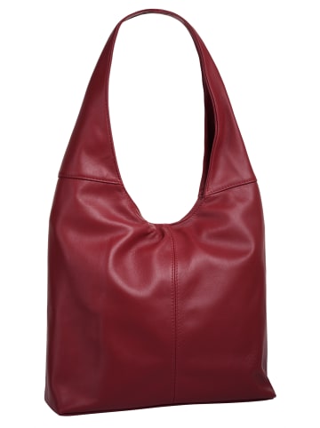 piké Shopper echt Leder in rot